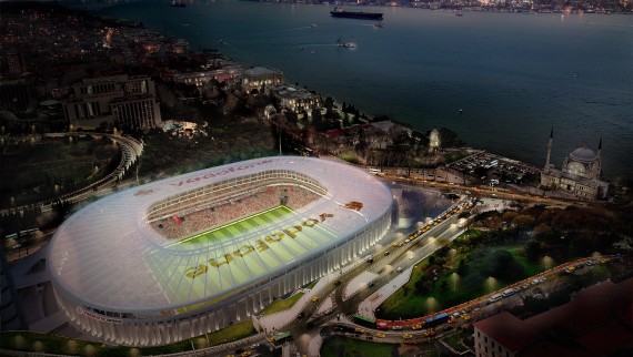 Vodafone Arena, Istanbul, Türgi © DB Architecture & Consulting