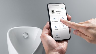 Geberit Control App – tööriistade ülevaade